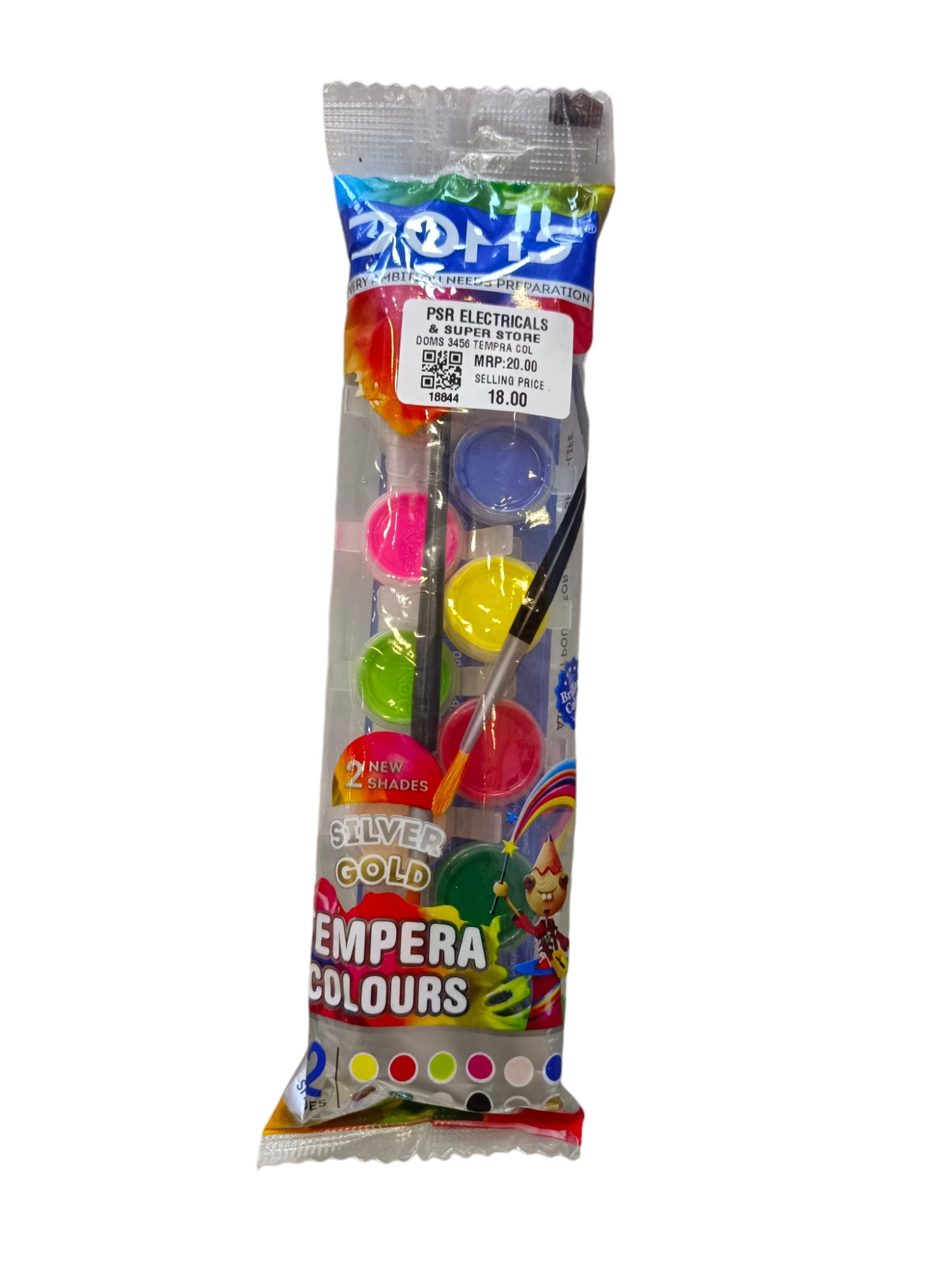 DOMS 3456 TEMPRA COL 12 SHADES DOMS 3456 TEMPRA COL 12 SHADES